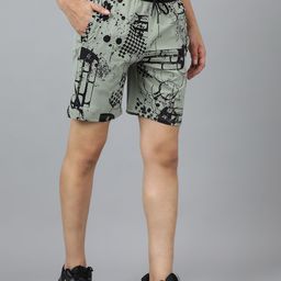 SPORT SUN Men Abstract Printed Shorts-picture-18