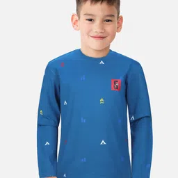 Gini and Jony Boys Conversationa Printed Cotton T-shirt-image-88