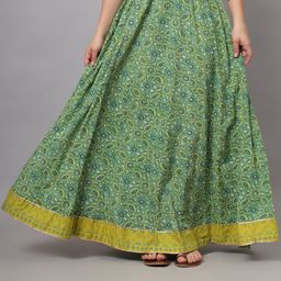NYPA Printed Flared Maxi Skirt-picture-3