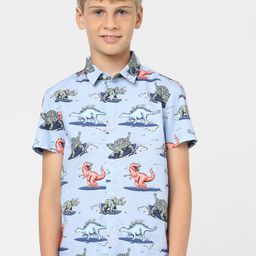 Jack & Jones Junior Boys Conversational Printed Casual Shirt-image-38