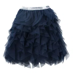 A Little Fable Girls Blue Waterfall Tutu Skirt-image-29