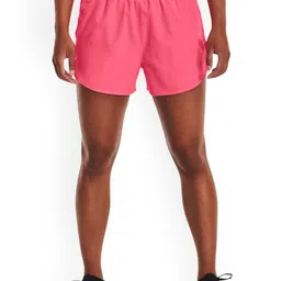 UNDER ARMOUR Women Flex Woven 3" Mid-Rise Loose-Fit Sports Shorts-image-5