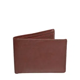 HENEDA Men Brown PU Two Fold Wallet-picture-14