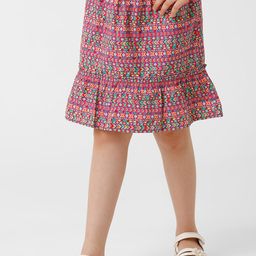 KATE & OSCAR Girls Printed A Line Knee Length Skirt-image-91