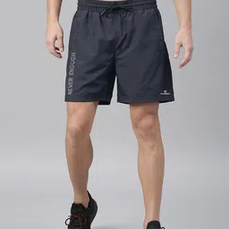 Dpassion Men Navy Blue Running Sports Shorts-image-13