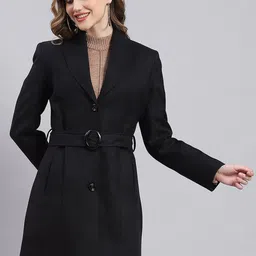 Monte Carlo Single-Breasted Woolen Longline Overcoat-19