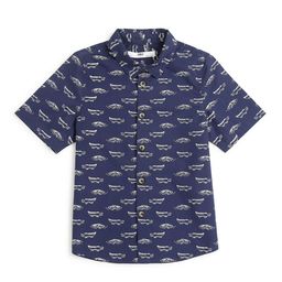 Marks & Spencer Boys Conversational Printed Pure Cotton Casual Shirt-image-54