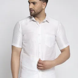Kaifoo Men Half Sleeve Casual Shirt-image-57