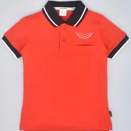 YOUMAA Boys Polo Collar Pockets T-shirt-picture-17