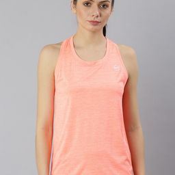 MKH Women Orange Dri-FIT Sports T-shirt-image-138