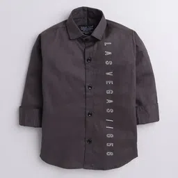 Polka Tots Boys Classic Cotton Casual Shirt-image-63