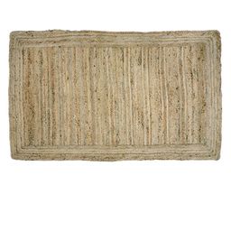 Art Avenue Crest Brown Braided Jute Rectangular Rug-image-65