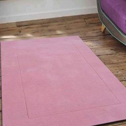 Safiya Carpet Pink Hand-Tufted Woollen Shaggy Carpet-image-17