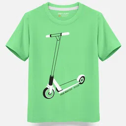 HELLCAT Boys Graphic Printed Cotton T-shirt-33