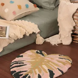 BELLA TRUE Pink & Beige Abstract Hand-Tufted Carpet-20