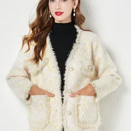 JC Collection Self Design Overcoat-image-59