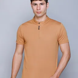 Fort Collins Men Henley Neck T-shirt-image-99