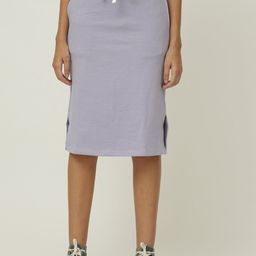 Saltpetre Organic Cotton Knee-Length Pencil Skirt-image-86
