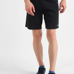 Reebok Men Black Training or Gym Sports Shorts-image-50