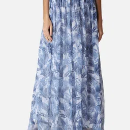 MINOS Printed Flared Maxi Skirt-picture-51