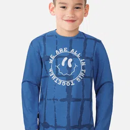Gini and Jony Boys Abstract Printed Cotton T-Shirt-image-78