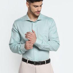 Blackberrys Men Slim Fit Printed Formal Pure Cotton Shirt-image-23