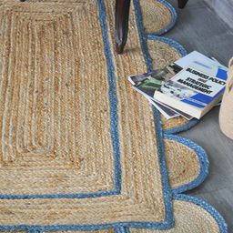 Art Avenue Beige & Blue Braided Carpet-image-80