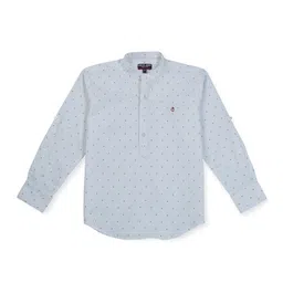 Gini and Jony Boys Printed Casual Cotton Shirt-picture-36