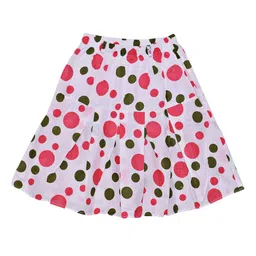 SWEET ANGEL Girls Printed A-Line Pure Cotton Skirts-picture-31