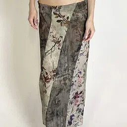 LULU & SKY Printed Low Waist Maxi Skirts-picture-13