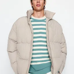 Trendyol Unisex Beige Puffer Jacket-50