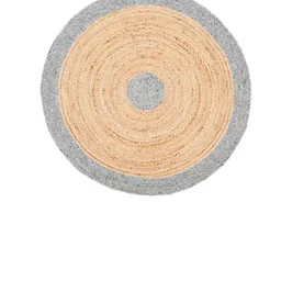 Art Avenue ISLE Beige & Grey Braided Jute Rug-image-62