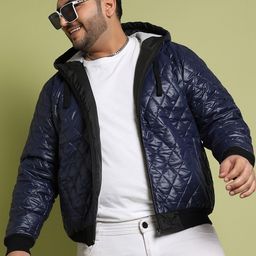 Instafab Plus Hooded Puffer Jacket-image-43