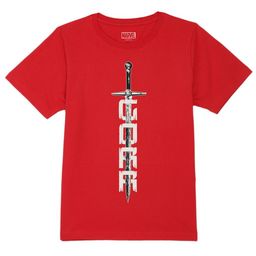Marvel by Wear Your Mind Boys Red Typography Printed T-shirt-picture-40