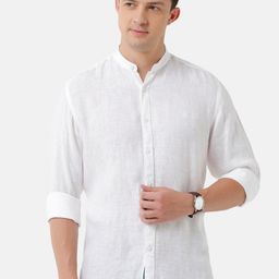Linen Club Men Linen Sustainable Casual Shirt-image-35
