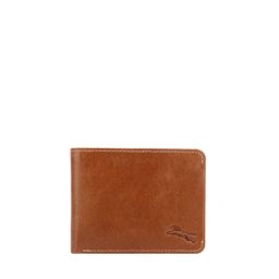 LIONZY Men Brown Leather Two Fold Wallet-image-6