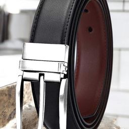 Provogue Men PU Reversible Formal Belt-image-77