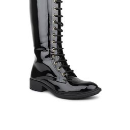 Inc 5 Women Lace Up Detail High Top Regular Boots-15