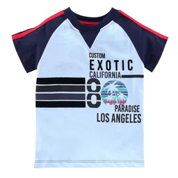 JusCubs Boys Typography Printed Cotton T-shirt-image-67