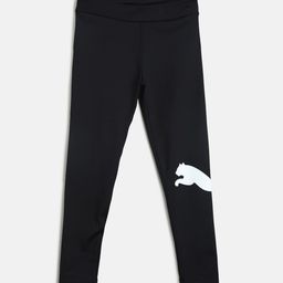 Puma Kids Girls Black Active Youth Leggings-image-13