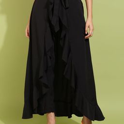 DODO & MOA Flared Maxi Skirt-image-51