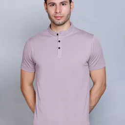 Fort Collins Men Henley Neck T-shirt-image-56