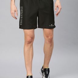 Dpassion Men Black Running Sports Shorts-picture-53