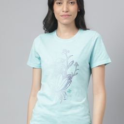 Beverly Hills Polo Club Floral Printed Pure Cotton T-shirt-image-46