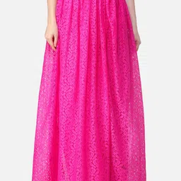 MINOS Self-Design Maxi Skirt-image-26