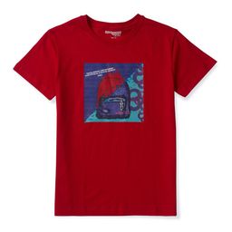 Gini and Jony Boys Graphic Printed Cotton T-shirt-44