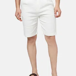 7 Alt by Pantaloons Men Slim Fit Mid-Rise Cotton Shorts-image-76