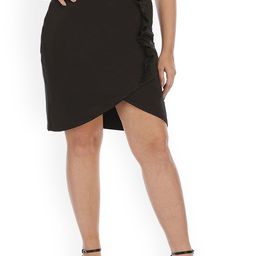 LULU & SKY Plus Size Ruffled Tulip Mini Skirt-picture-37