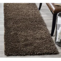 IMRA CARPET Brown Solid Woollen Carpet-image-20