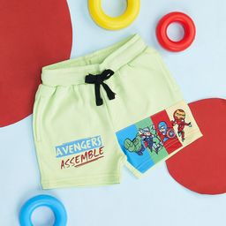 Pantaloons Baby Boys Avengers Printed Cotton Shorts-picture-42